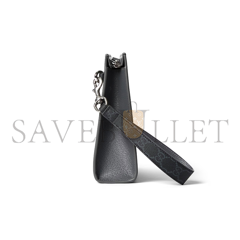 GUCCI BI-COLOR SMALL POUCH 768255 (26*18*6cm) GUCCI BI-COLOR SMALL POUCH 768255 (26*18*6cm)